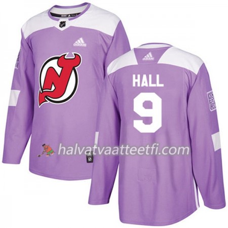 Miesten NHL New Jersey Devils Pelipaita Taylor Hall 9 Adidas 2017-2018 Violetti Fights Cancer Practice Authentic Miesten NHL New Jersey Devils Pelipaita Taylor Hall 9 Adidas 2017-2018 Violetti Fights Cancer Practice Authentic